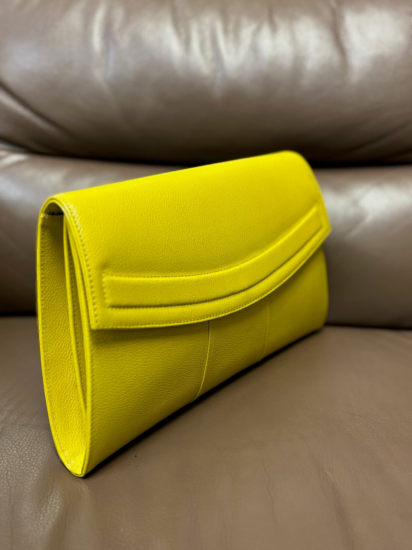 P.S co Neon Green Clutch Purse