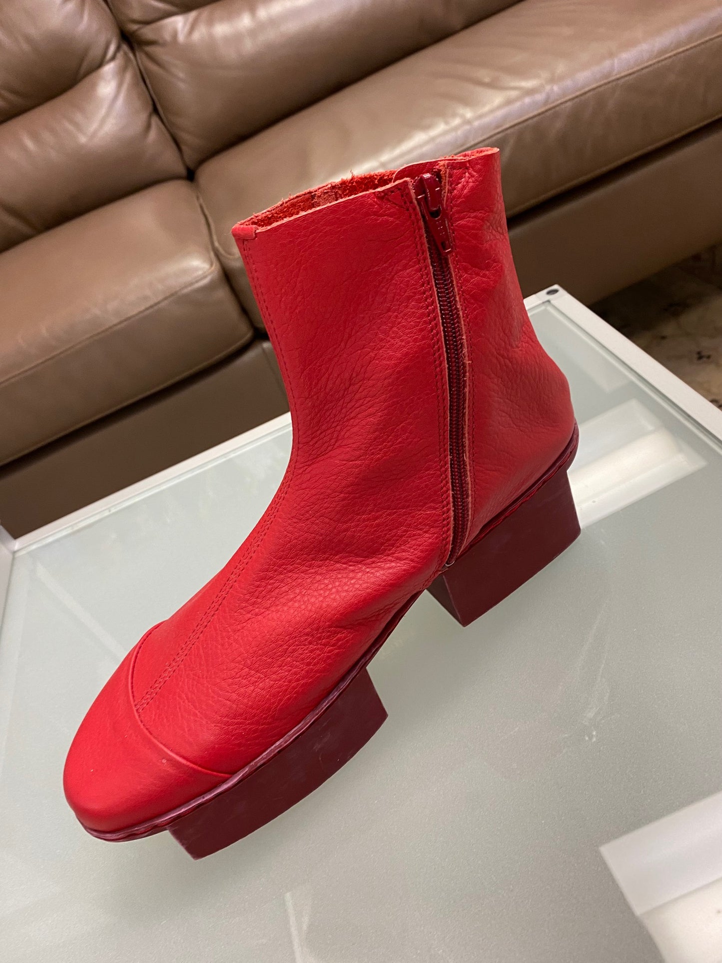 Trippen Noon Red Boots