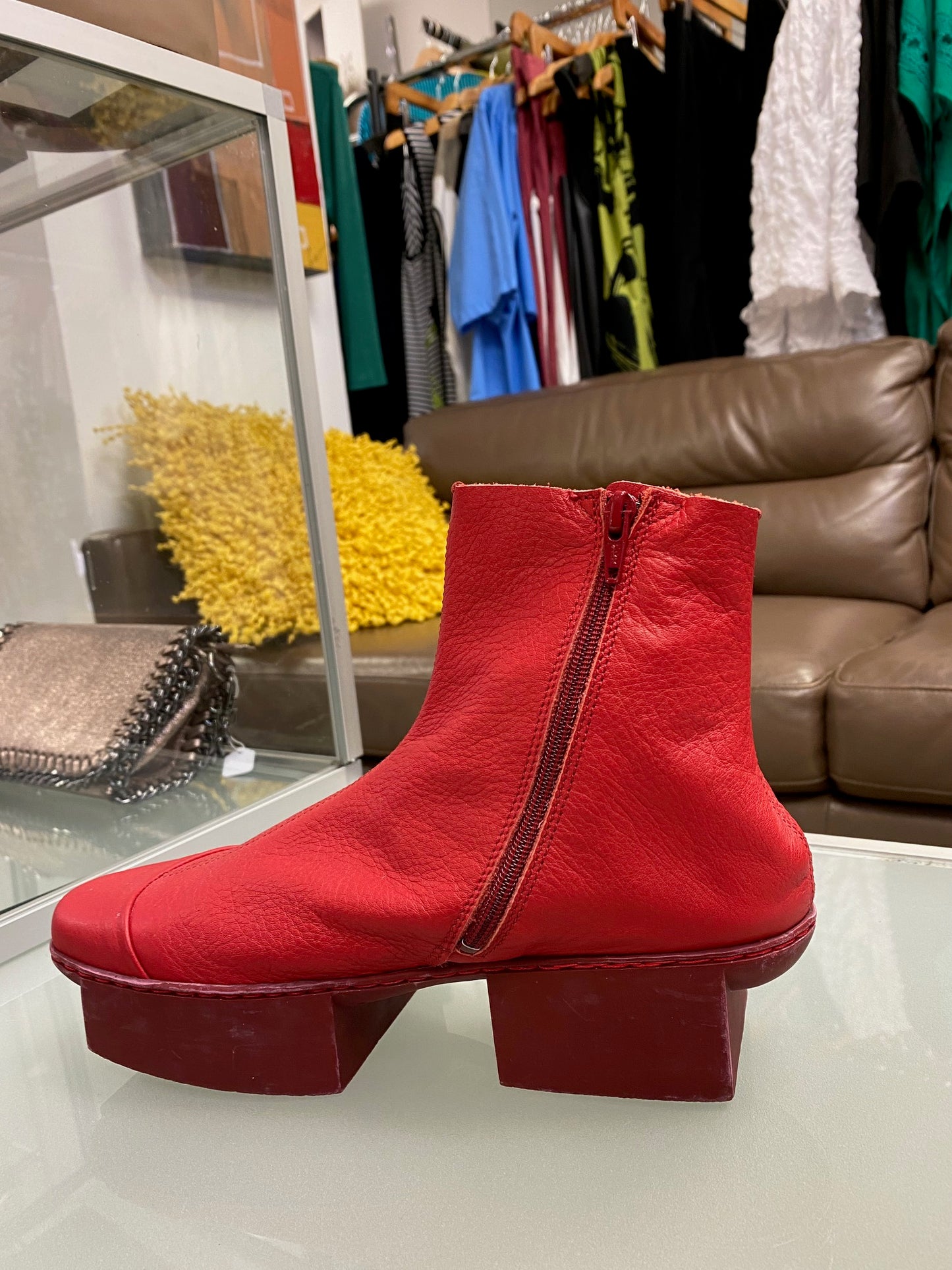 Trippen Noon Red Boots