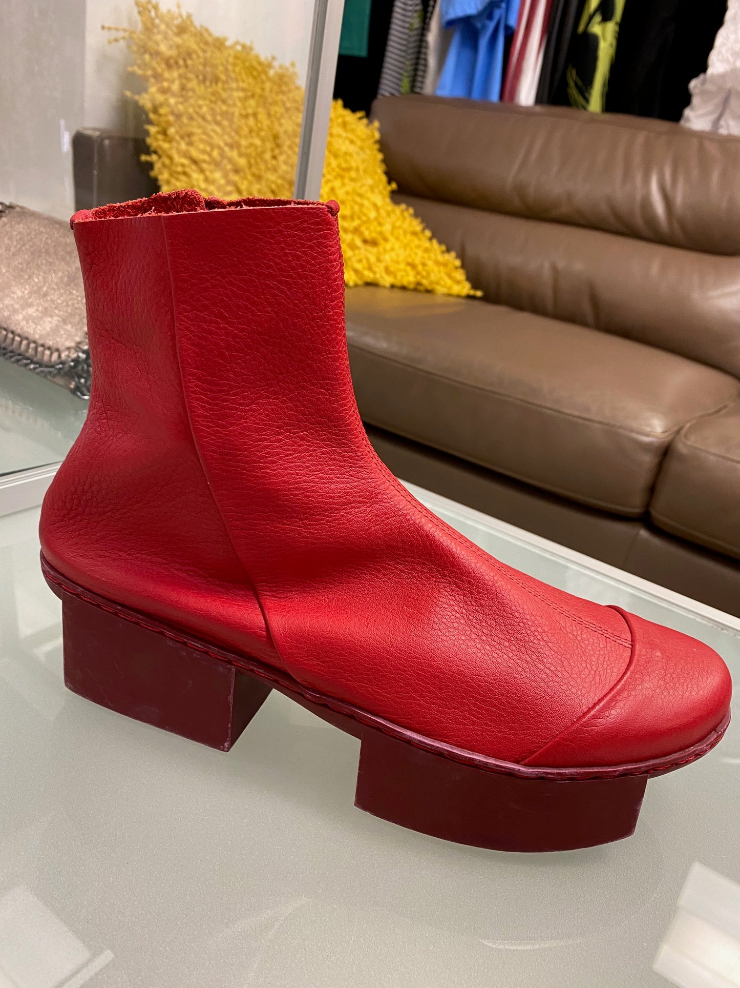 Trippen Noon Red Boots