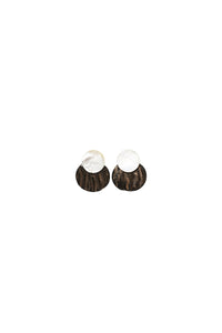 PADOVA EARCLIPS IN HORN AND MOTHER OF PEARL